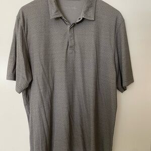 Men's Gray Travis Mathew polo shirt